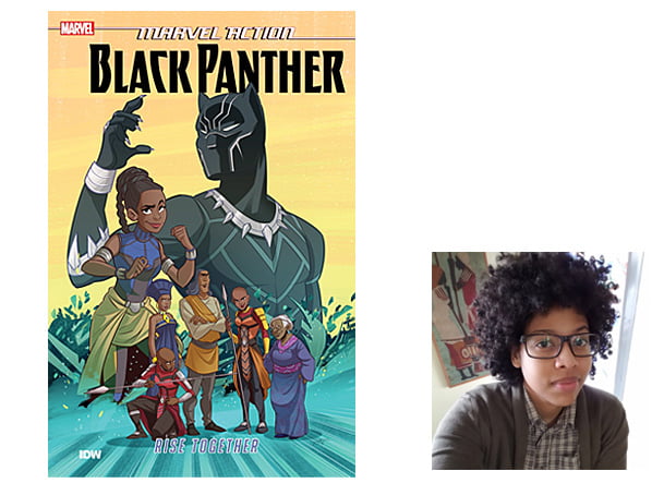 Black Panther Cover, Image IDW, Author Image Vita Ayala
