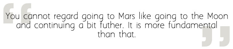 Going to Mars requires a fundamental shift in perspective, Image Sophie Brown