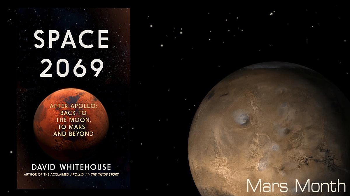 Space 2069 Cover, Icon Books, Mars Image NASA