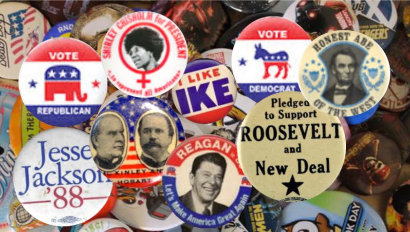 Political Buttonsexamples