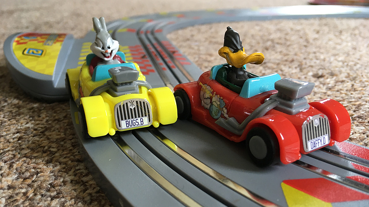 Bugs and Daffy are Ready to Race, Image Sophie Brown