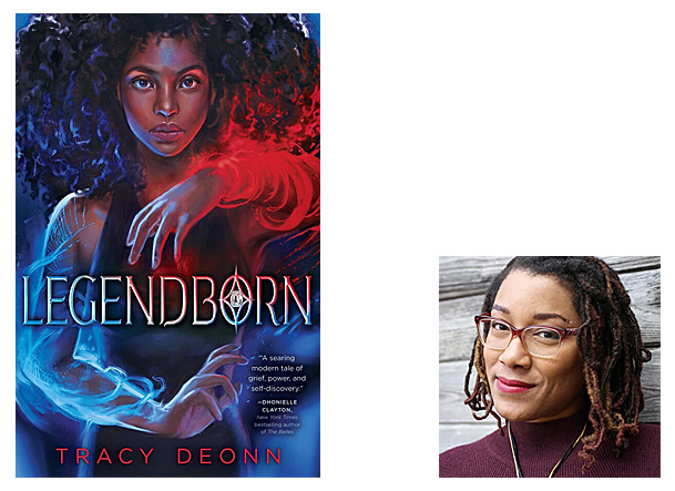 Legendborn Cover Image Simon and Schuster, Author Image Tracy Deonn