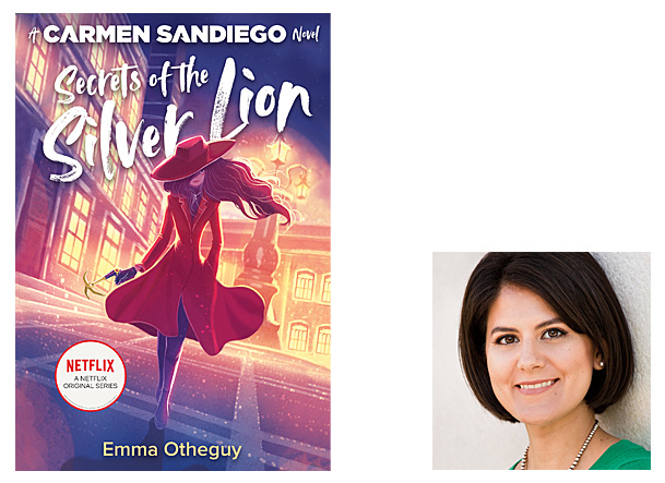 Secrets of the Silver Lion Cover Image MHM Books for Young Readers, Author Image Emma Otheguy