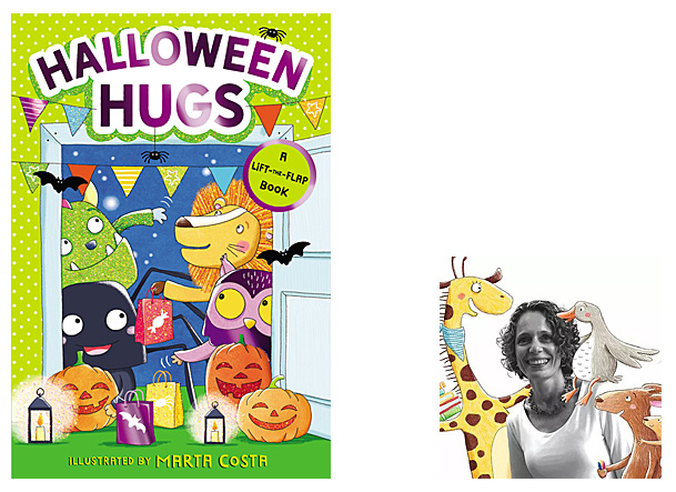 Halloween Hugs, Cover Image HarperCollins, Author Image Marta Costa