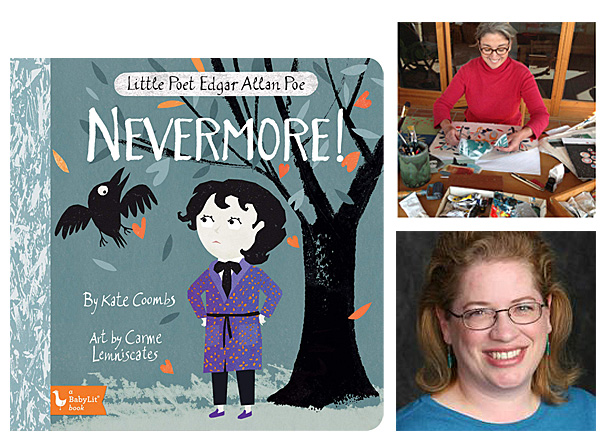 Nevermore Cover Image Gibbs Smith, Author Image Kate Coombs, Illustrator Image Carme Lemniscates