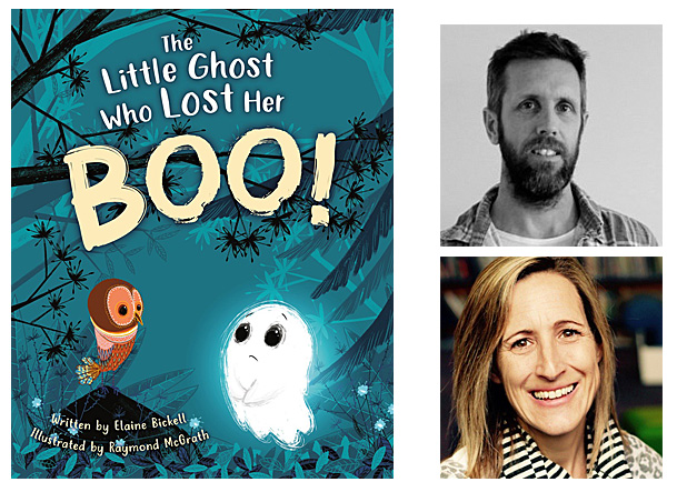 The Little Ghost Who Lost Her Boo Cover Image Philomel Books, Author Image Elaine Bickell