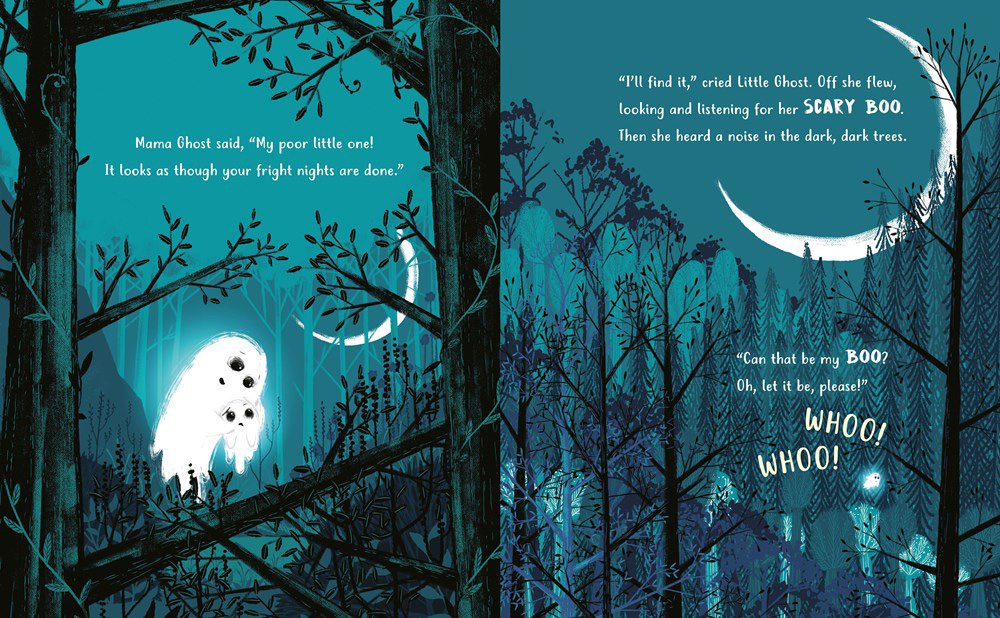 The Little Ghost Who Lost Her Boo Page Spread, Image Philomel Books