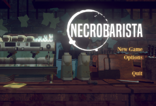 Necrobarista main menu review