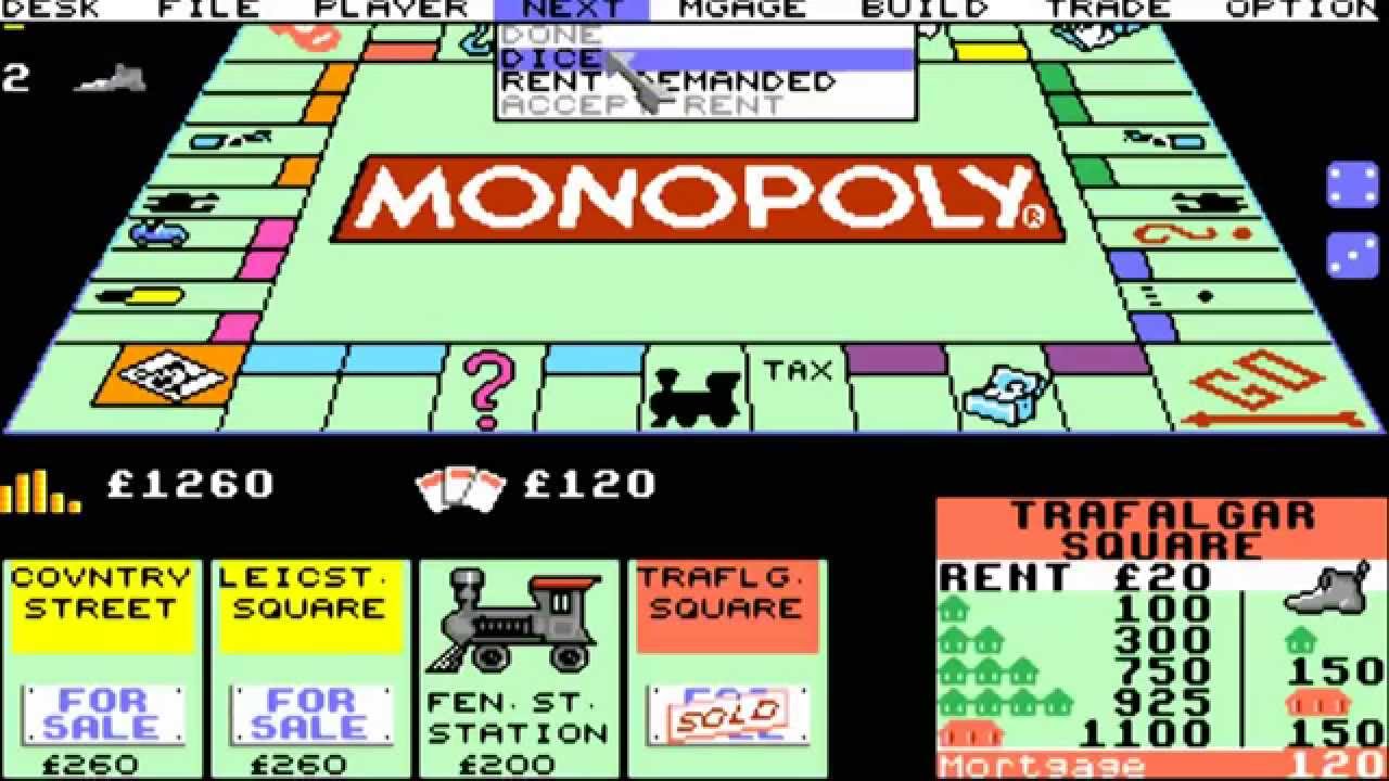 digital version of monopoly for C64