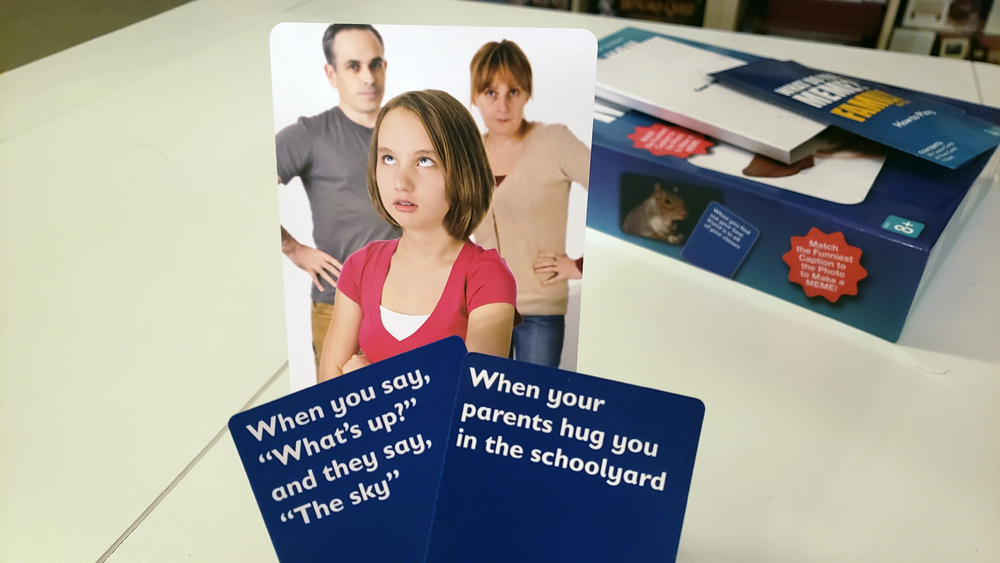  WHAT DO YOU MEME? Family Edition - The Best in Family Card  Games for Kids and Adults : Toys & Games