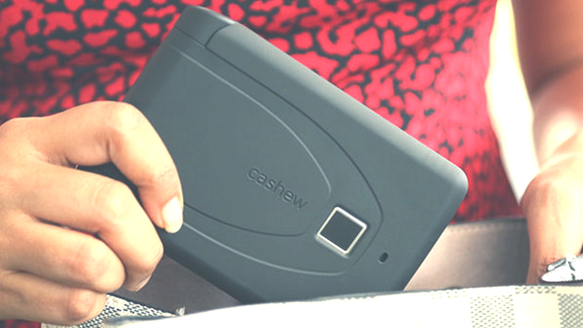 Cashew Smart Biometric Wallet