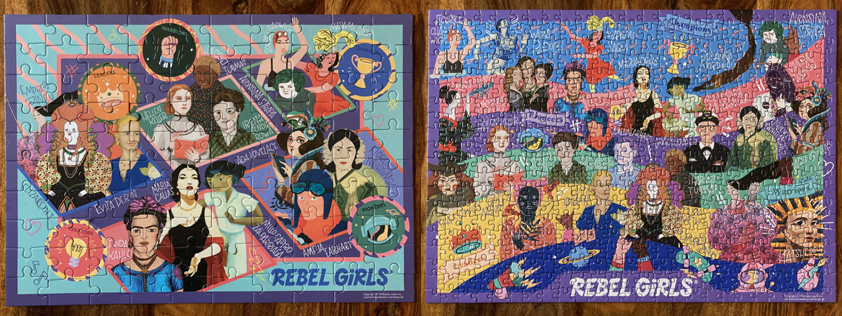 Rebel Girls Puzzles, Images Sophie Brown