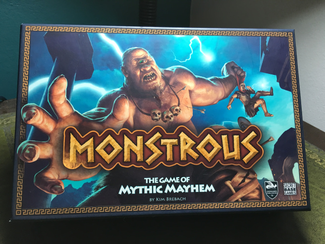 tabletop game Monstrous based on Greek mythology