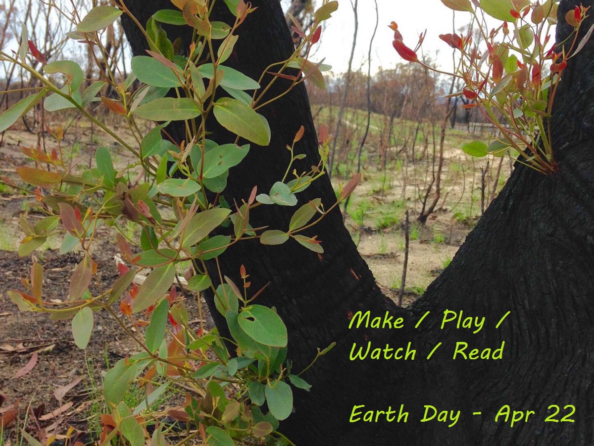 Make Play Watch Read on Earth Day