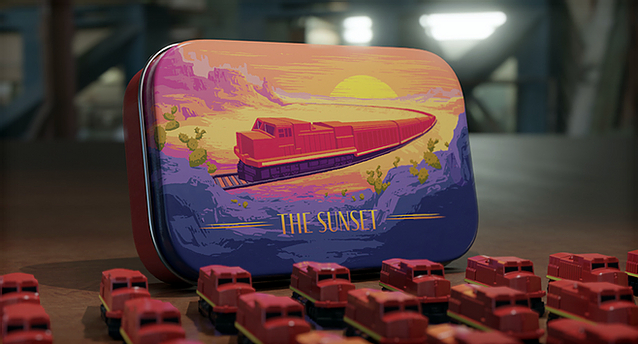 The Sunset, Image The Little Plastic Train Company