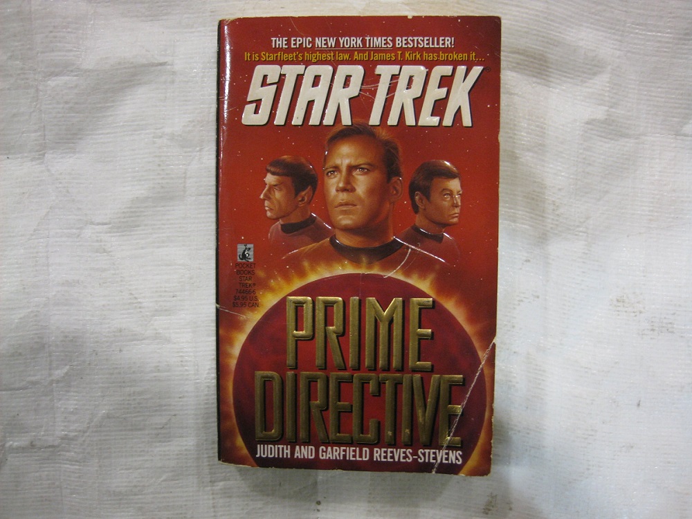Book cover of Star Trek: Prime Directive