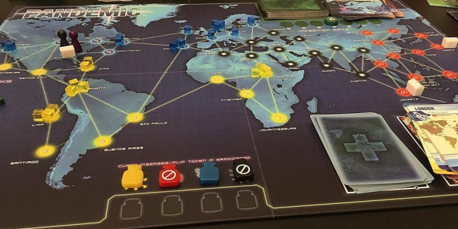 Pandemic, tabletop game
