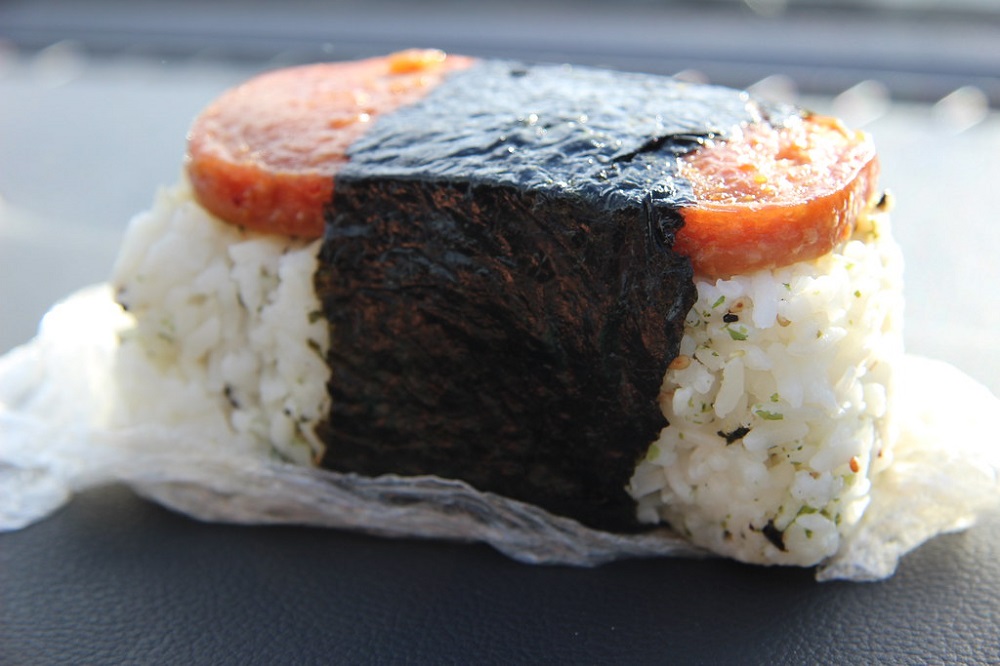 sushi spam musubi