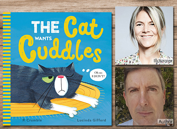 The Cat Wants Cuddles, Cover Image Scholastic Australia