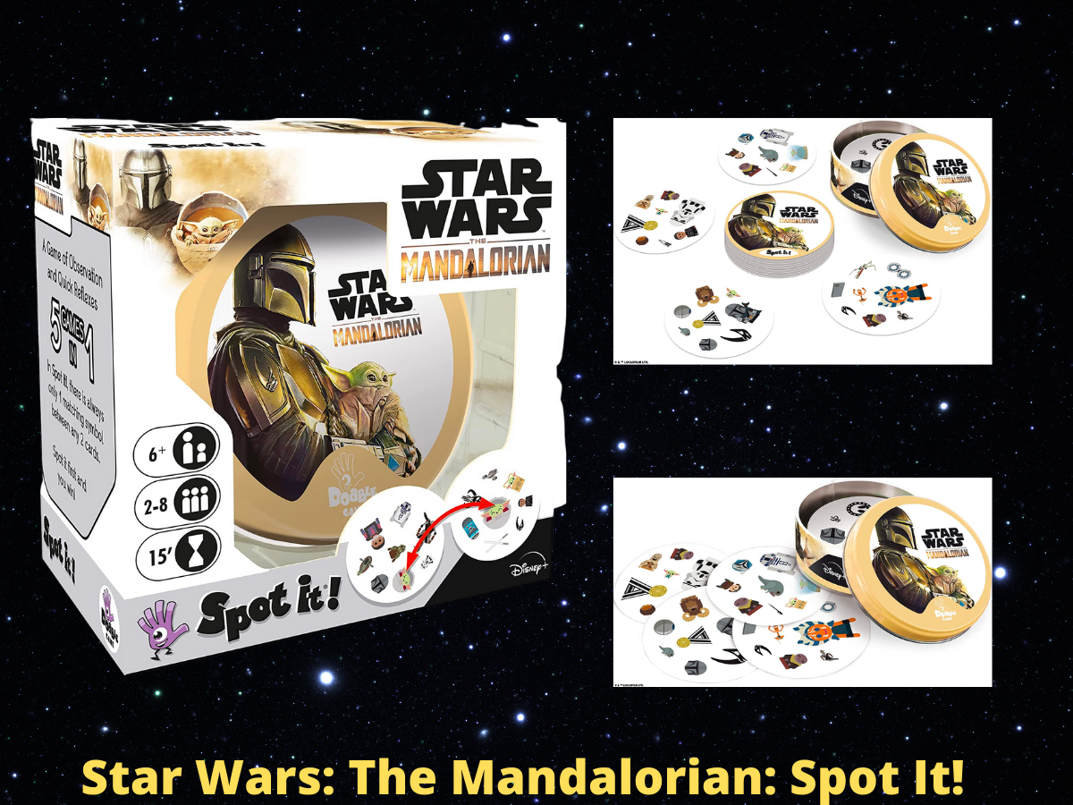 Star Wars: The Mandalorian - Spot It! \ Image: Dakster Sullivan