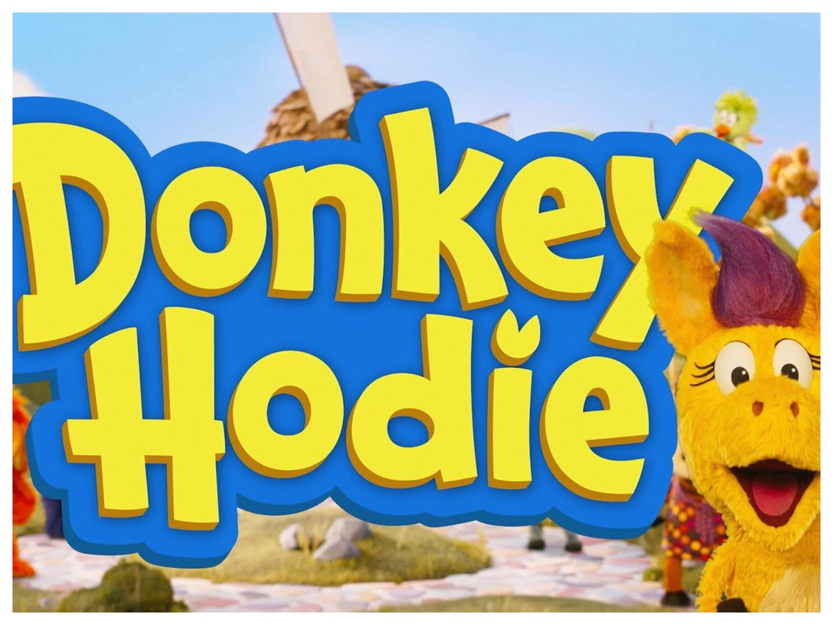 Make a Donkey Hodie Puppet, Crafts for Kids