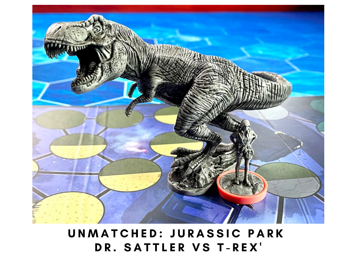 Unmatched_ Jurassic Park Dr. Sattler vs T-Rex'
